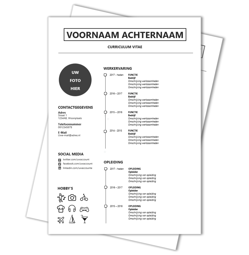 CV template 21